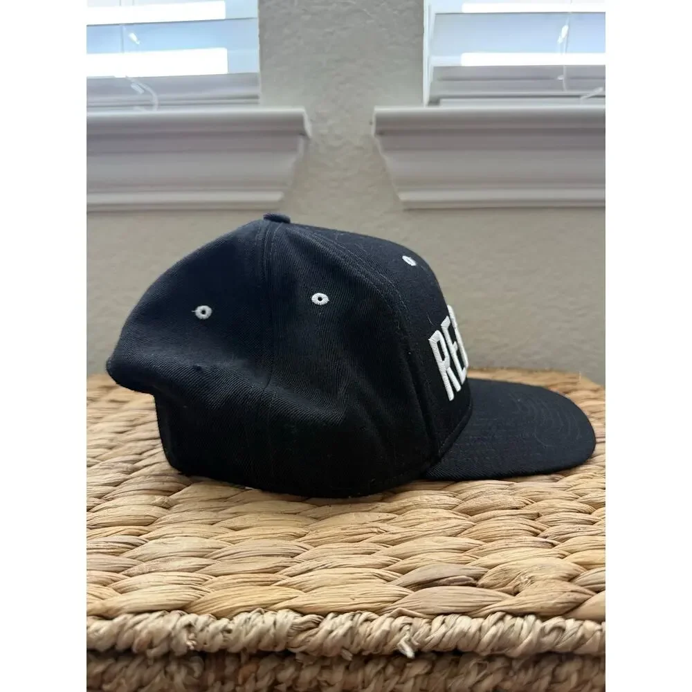 Jordan RE2PECT Derek Jeter Snapback Hat Black Adjustable Cap Autographed unknown